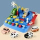 thumbnail image 4 of Juguetes de Aventura CUTICAT coche estacionamiento inercial 2 coches azules, 4 of 6