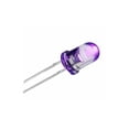 thumbnail image 2 of LED TRANSPARENTE DE 5MM COLOR MORADO (10 PIEZAS) RADOX CH245-823 x10, 2 of 2