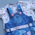 thumbnail image 4 of Reborn Baby Dolls Girl Clothes for 17-24inch Outfits Accesories (Juliet Skirt 5pcs Set), 4 of 5