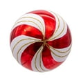 thumbnail image 4 of Kurt Adler 80MM Gold, Red and White Glass Ball Ornaments, 6 Piece Set, 4 of 4