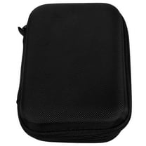WHAMVOX Zipper Bag Medicine Supplies Organizer Zippers Medical Travel Black