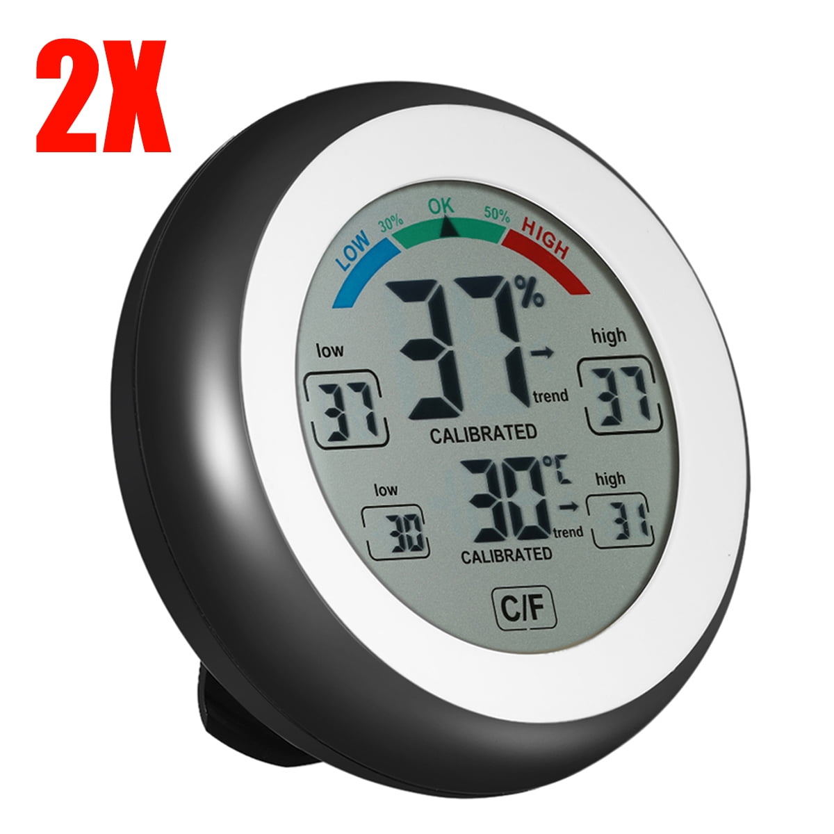 wall mount temperature humidity meter
