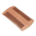thumbnail image 3 of Beard Comb, Composite Wood Material Double-sided Combs Mustache Comb Portable  For Mustaches For Beards, 3 of 8