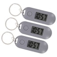 thumbnail image 2 of SHISUYAN 3pcs Keychain Hanging Watch Key Ring Digital Watch Students Mute Keychain Watch, 2 of 8
