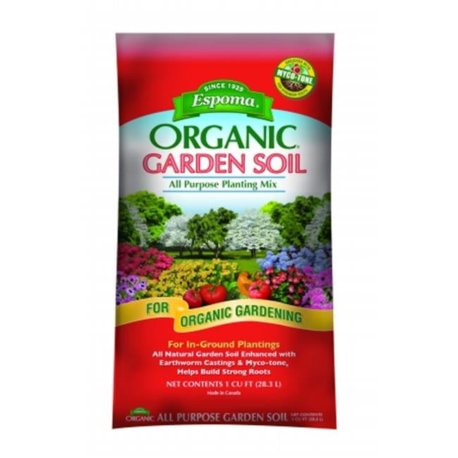 Espoma Organic Garden Soil All Purpose Planting Mix 1 Cubic Foot APGS1