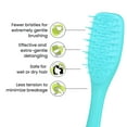 thumbnail image 4 of The Essential Detangler® by Tangle Teezer® for Extra Gentle Hair, Turquoise Green, 4 of 6