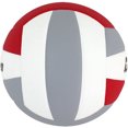 thumbnail image 4 of Baden LEXUM Indoor Microfiber Volleyball - Official NFHS Approved Game Ball, Red/Gray/White, 4 of 5