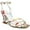 Floral, variant on Franco Sarto Womens FRANCA Open Toe Ankle Strap Wedge Heels