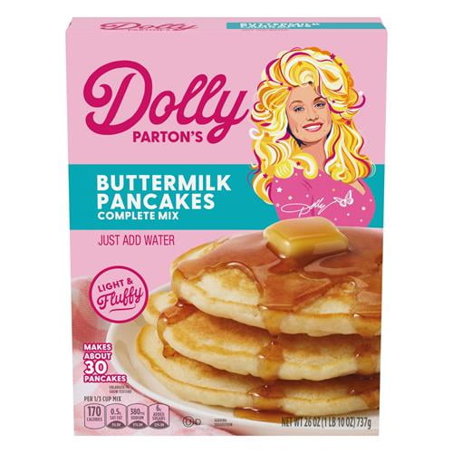 Dolly Partons Buttermilk Pancake Mix, 26 Oz. - Pack of 2