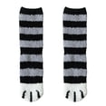 thumbnail image 1 of Chaussettes d'Hiver Moelleuses et Chaudes pour Femmes, Imprimé Pattes de Chat Mignon, 1 of 5