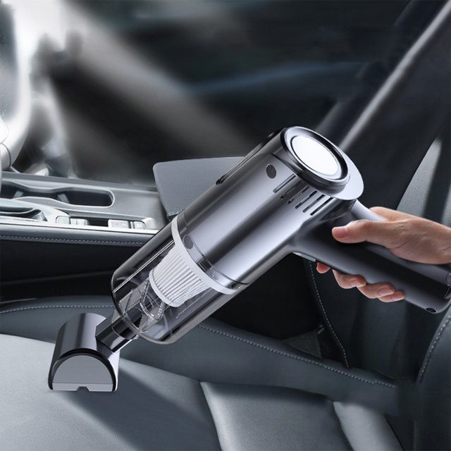 Up to 65% Off SMihono Vacuum Cleaner Handheld Vacuum Cleaner, Ultra Light, USB Rechargeable, Portable High Power Vacuum Cleaner, For Car, Household Cleaning