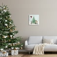 thumbnail image 2 of Wintery Wildlife Decorated Christmas Tree Snowflakes Animals & Insects Painting Gallery-Wrapped Canvas Print Wall Art, 2 of 7