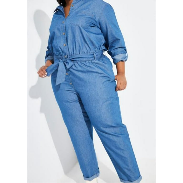 Ashley stewart best sale jumpsuits & rompers