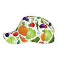 thumbnail image 5 of Naloa Original Classic Low Profile Hat Men Women Baseball Cap Dad Hat Adjustable Unconstructed Vegetables2 Print Cap, 5 of 9