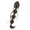 Brown black, variant on Synthetic Hair Bubble Twist Braid Clip On Ponytail Heat Resistant Fiber Natural Color Hairpiece Clip For Daily Use