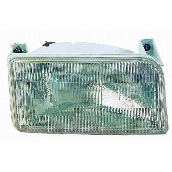 KAI New CAPA Certified Premium Replacement Passenger Side Headlight Assembly, Fits 1992-1996 Ford Bronco