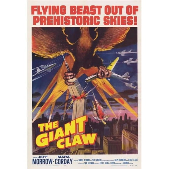 The Giant Claw Movie Poster Print (27 x 40)