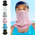 thumbnail image 2 of Ciclismo Pure Color Face Cover Riding Sunscreen Bufanda al aire libre Bandana rosa Sywqhk Accesorios para bicicletas, 2 of 8