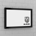 thumbnail image 3 of RAM Logo Ready-To-Hang Black Framed Wall Mirror, 3 of 4