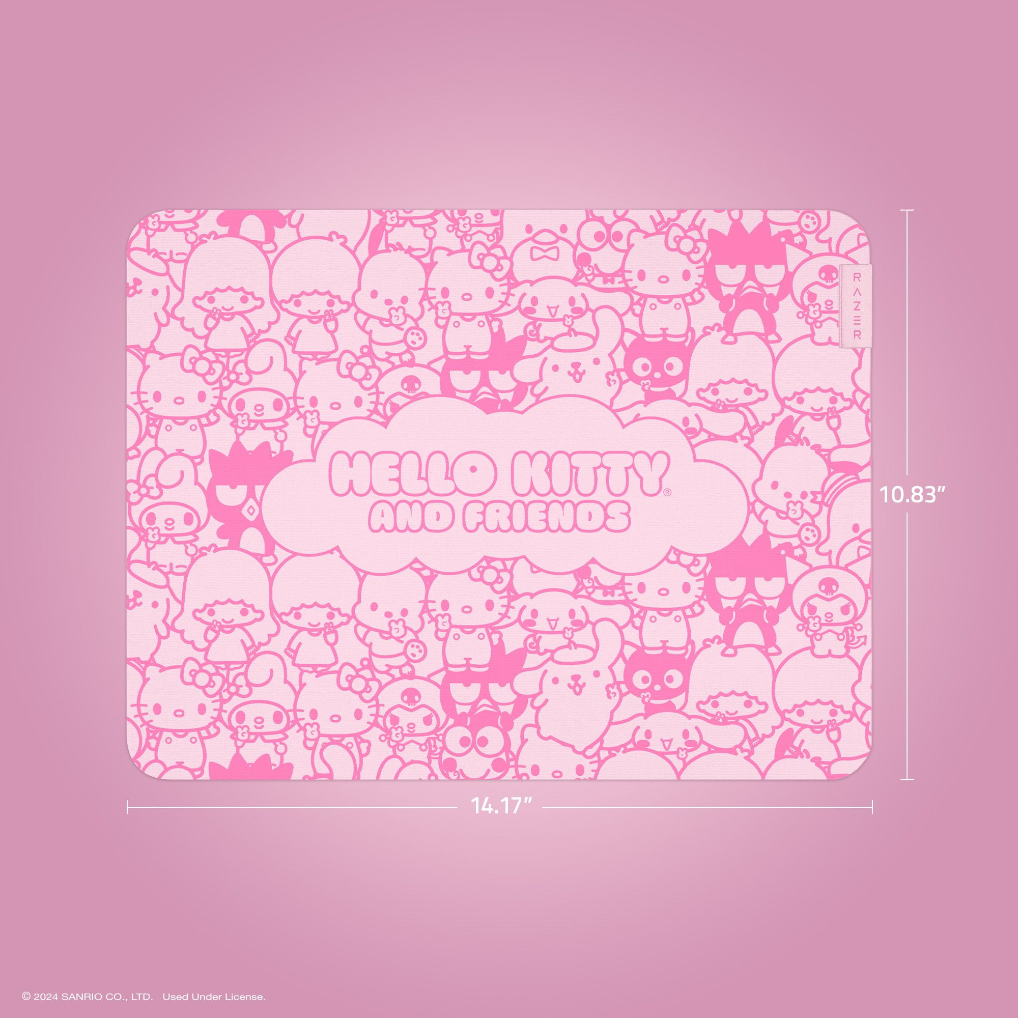 Razer Gigantus V2 Soft Gaming Medium Mouse Mat, Hello Kitty & Friends