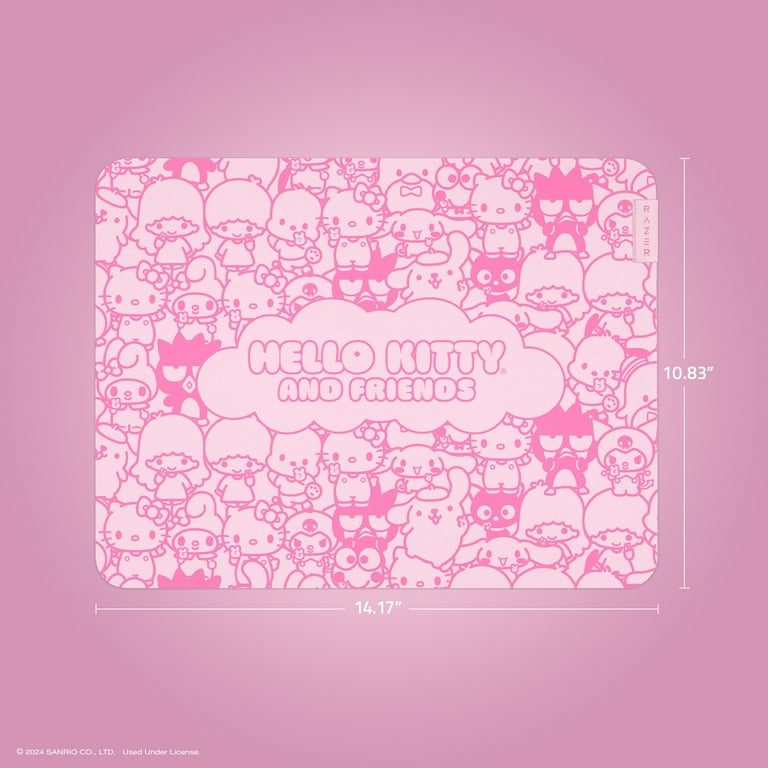 Razer Gaming Mouse Pad, Hello Kitty Edition, Micro-Weave Cloth