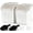 2Pack 25lb Grey, variant on Large Flour Storage Container Bin 50lb, 2Pack Airtight Rice Storage Containers with Wheels Seal Locking Lid, , Sugar, Baking Supplies, Rice Dispenser Set with Measuring Cup & Scoop - Grey