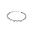 thumbnail image 2 of Pulsera de tenis Swarovski Matrix con piedras transparentes Rhodium M, 2 of 4