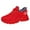 Red, variant on Winter Sneakers for Women Thickened Warm Furry Lined Slip on Platform Athletic Tennis Shoes Casual Lightweight Cold Weather Walking Shoes Red Size 7.5