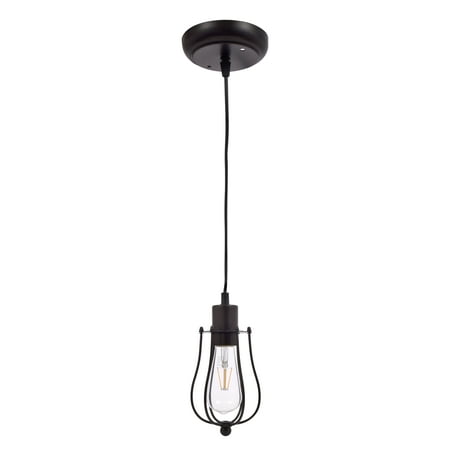 - SYLVANIA Lowell Cage Pendant Light, LED, Dimmable