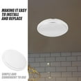 thumbnail image 2 of MOVTOTOP Wall Lamp Shade Wall Sconce Ceiling Fixture Shade Plastic Ceiling Light Cover Replacement Lampshade Light Fixture Accessories, 2 of 7