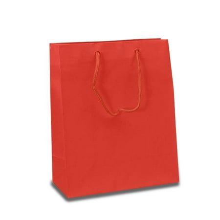 Red Gift Bags Whole 9 X 7 25 Ct Quany Gusset 3 1 2 By Paper Mart