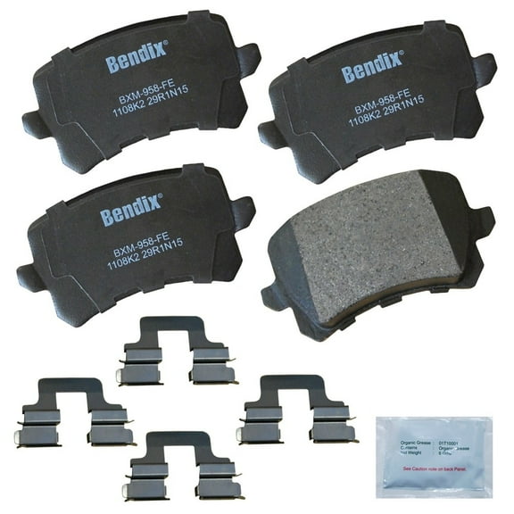 Bendix Brakes Disc Brake Pad Set Fits select: 2009-2011 VOLKSWAGEN JETTA, 2009-2017 VOLKSWAGEN TIGUAN