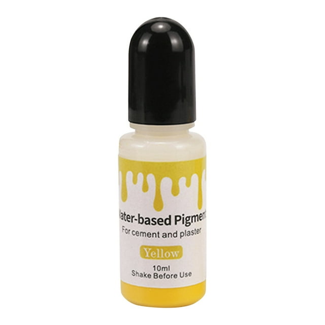 BotaniNest Water Based Pigment Dye For Gypsum Cement Concrete DIY Colorant For Handmade Art Home 10ml
