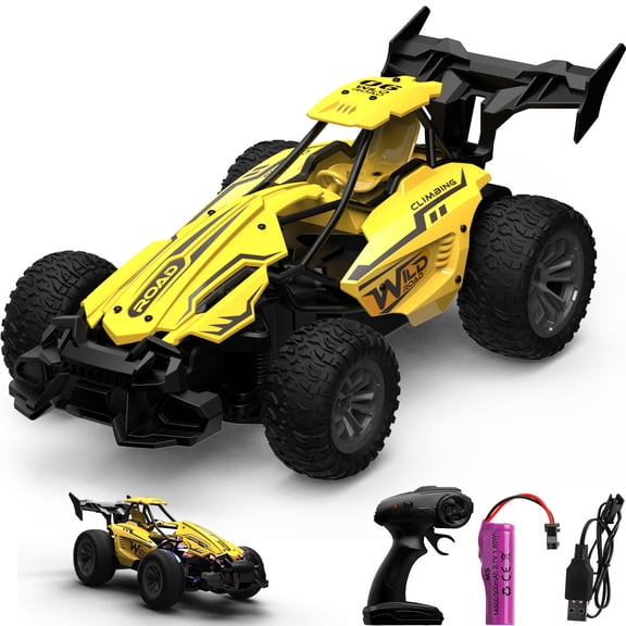 Babyltrl Remote Control Cars for Kids,2.4GHz 4WD High Speed RC Racing Cars Toys,All-Terrain RC Truck for Boys Girls Aged 3 
