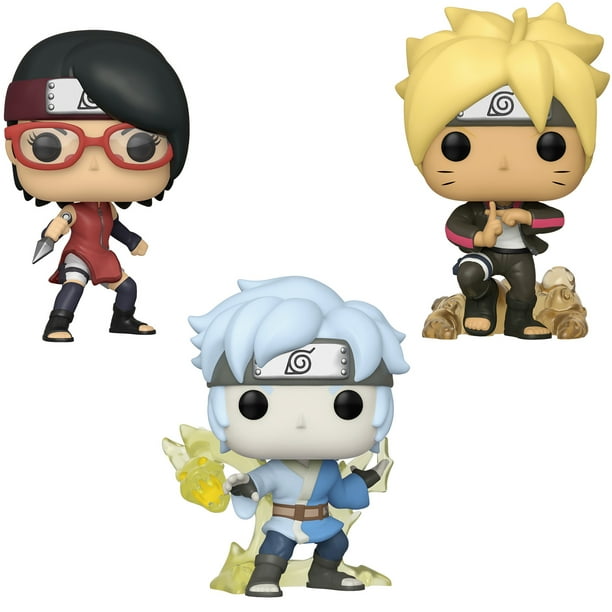 Funko POP! Animation Boruto Collectors Set - Sarada Uchiha, Mitsuki, Boruto Uzumaki - Walmart