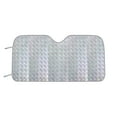 thumbnail image 2 of WSBDENLK Front Windshield Sun Shade - Accordion Folding Double-Sided Auto Sunshade for Medium and Small Car 55 X 27 Inch (Gray) Car Sun Screens for Front Windshield Parasol Para Parabrisas, 2 of 8