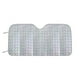 thumbnail image 2 of Front Windshield Sun Shade - Accordion Folding Double-sided Auto Sunshade For Medium And Small Car 55 X 27 Inch (Gray), 2 of 8