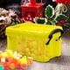 thumbnail image 5 of Candy Color Mini Storage Box Transparent Storage Box 0.14 Liters Small Glove Box Cute Lock Jewelry Box, 5 of 5
