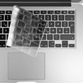 thumbnail image 1 of Ultra Thin TPU Keyboard Cover Skin for MacBook Pro13/16 Inch with Touch ID Keyboard Accessories Protective Skin (Transparent), 1 of 8