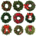 thumbnail image 5 of 4/2/1pcs 48 In Wire Wreath Frame Christmas Metal Round Wreath Form Holiday Wire Ring for Floral Arrangements Craft DIY, 5 of 6