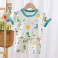 thumbnail image 2 of UAYOTSE Toddler boy Clothes Pullover Sweatshirt Top Pants Outfits Summer Kids boy's Clothing Setsfor boys 6 9 12 18 24 Months 2T 3T 4T Summer Outfit,Sizes 12-18 Months, 2 of 6