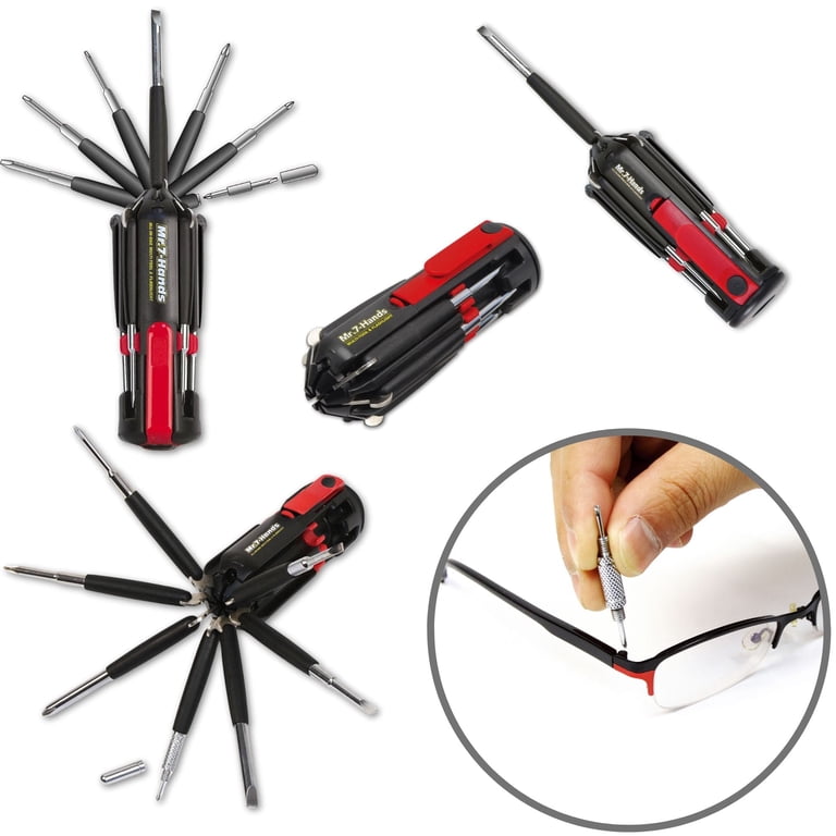 Apollo Tools Mr. 7-Hands - DT1019, Multi-Screwdriver with Work