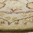 thumbnail image 3 of SAFAVIEH Anatolia Sunny Floral Wool Area Rug, Ivory/Gold, 4' x 4' Round, 3 of 9
