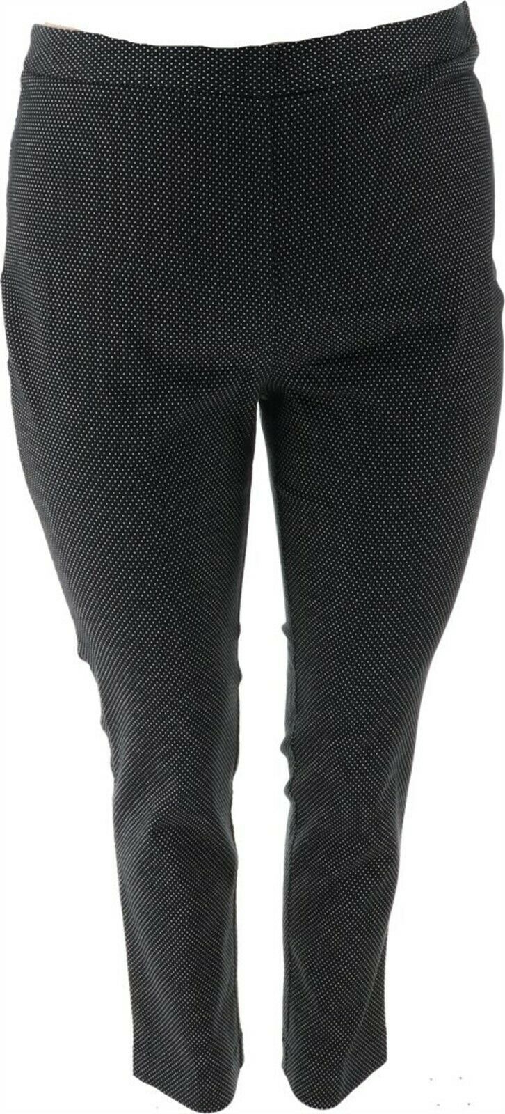Tall Woven Dobby Pencil Pants Black 