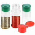 thumbnail image 4 of 1/3pcs 100ml Plastic Spice Salt Pepper Shakers Seasoning Jar Bbq Condiment Vinegar Bottling Pet Kitchen Tool Seasoning Jar 3, 4 of 5