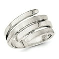 thumbnail image 1 of Bague Mode Polie et Brossée pour Femmes en Argent Sterling, 1 of 4