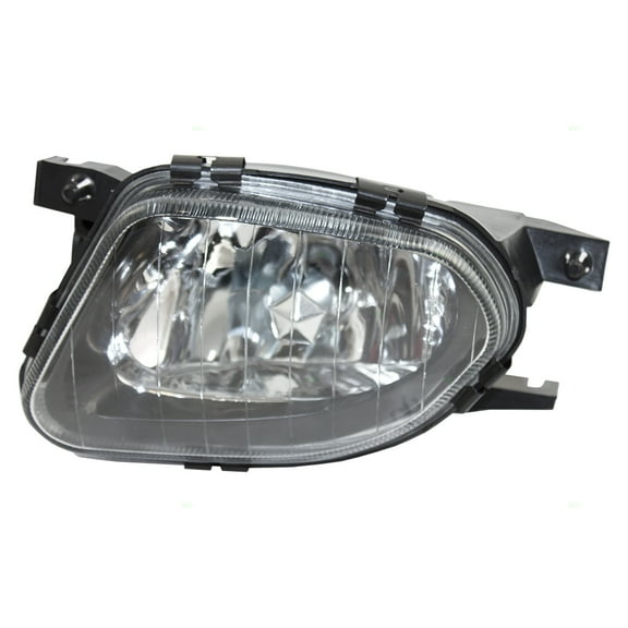 Brock Fog Light for 2003-2006 E320 Black Bezel w/o Sport Package Left 2118200556