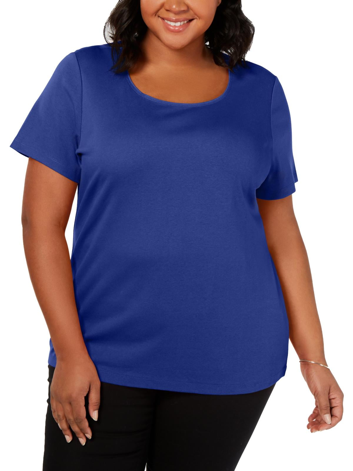 karen scott plus size tops