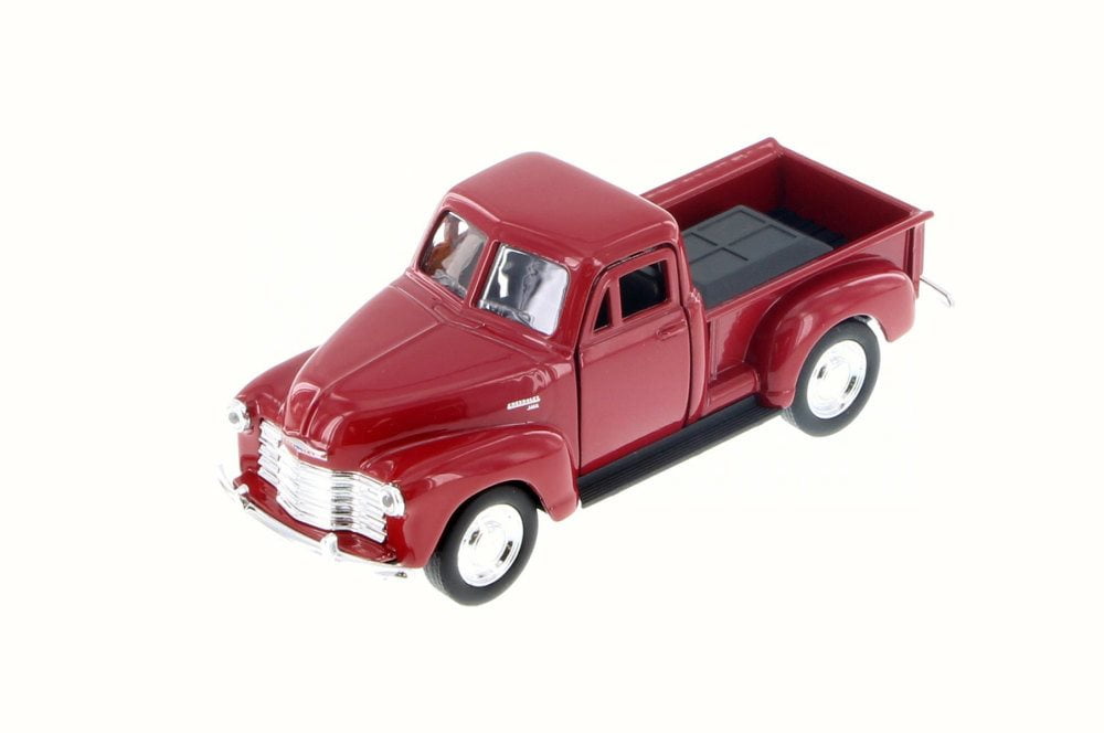 Chevy 3100 Pick Up Truck, Red - Welly 43708D - 1/34 Scale Diecast Model Toy  Car (Brand New but NO BOX)