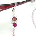 thumbnail image 2 of 2 Pices Lunettes Porte-chane Perl Lunettes Sangle, Antidrapant Lunettes Cou Sangle Lunettes De Soleil Sangle Imitación Perle Perle Lunettes Sangle, 2 of 5